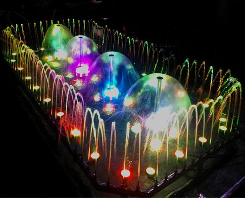 2mx4m stainless steel water Fountain