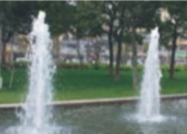 AAA Areated Dancing Fountain Vòi phun 3/4 '' 12m Phun Hight