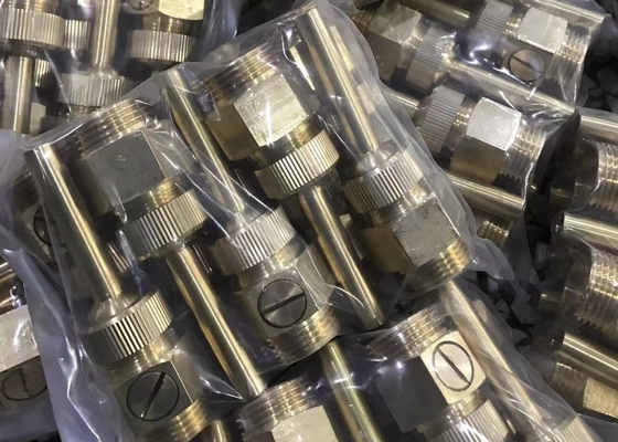 Đầu ra nước 20mm Đầu phun nước bằng đồng thau Thiết kế đồ họa DN50