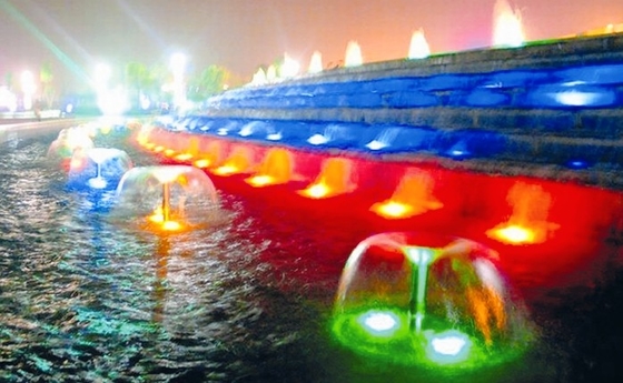 Nấm phun nước phun nước phun nước cho dự án phun nước hoặc Musich phun nước