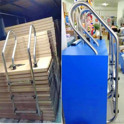 Các bước thang hồ bơi Inground SS304