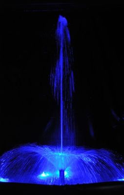 1 "Vòi hoa đầy đủ hoa đồng thau Vòi phun nước Jet Water Pond Sprilker