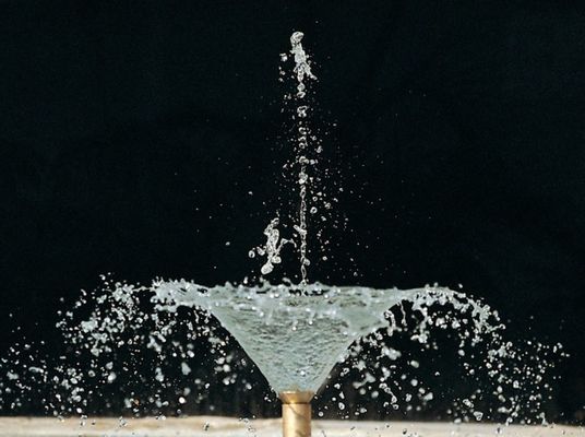 1 "Vòi hoa đầy đủ hoa đồng thau Vòi phun nước Jet Water Pond Sprilker