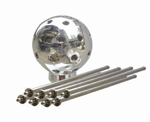 Vòi phun nước phun tia nước bằng đồng thau Chrome Crystal Ball