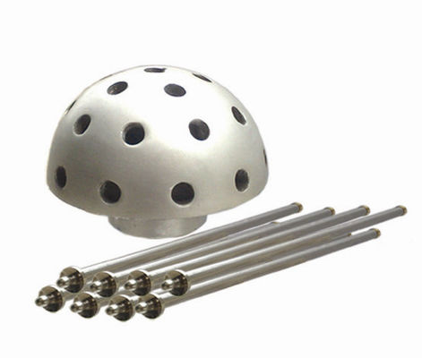 1,5 "Vòi phun nước nhảy múa bán cầu pha lê 3D