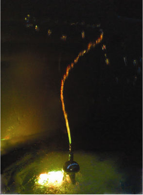 1.5 "Brass Chrome Rotation Dragon Water Fountain jet Vòi phun Vòi phun nước