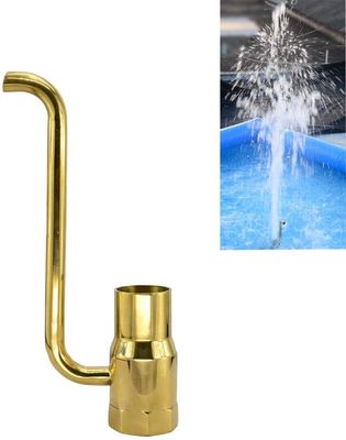 Brass Cup Bubble Water Fountain Jet Vòi phun Pond Vòi phun Vòi phun nước