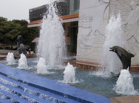 Brass Cup Bubble Water Fountain Jet Vòi phun Pond Vòi phun Vòi phun nước