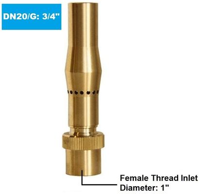 Vòi phun nước nhảy múa hoàn toàn bằng đồng thau Forthy 1 2 inch