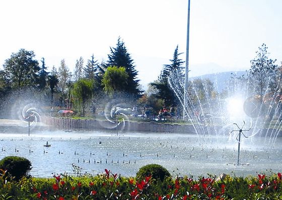 Brass Chrome Vòi phun nước Jet Jet Vòi phun Vòi phun Vòi phun nước Pond Fountain