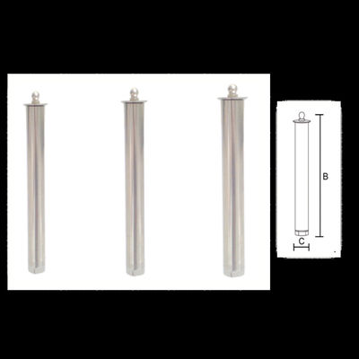 Vòi phun nước bằng thép không gỉ 1,5 inch thương mại