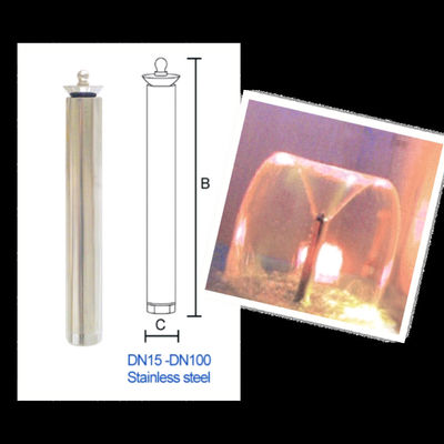 Vòi phun nước bằng thép không gỉ 3 "Trumpet