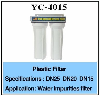 Bộ lọc nước bằng nhựa 3/4 "1/2" DN25 cho vòi phun nước