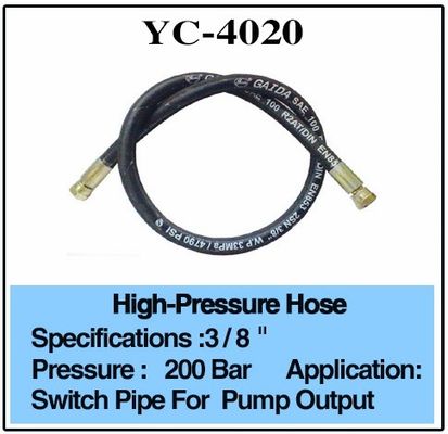 Đầu phun nước phun sương 200 Bar 3/8 "Vòi nước nylon