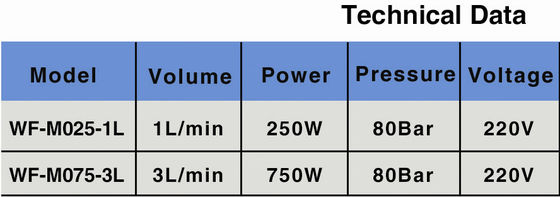 Vòi phun nước phun sương 750W