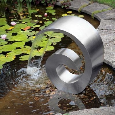 Đánh bóng thác nước bằng thép không gỉ RoHS cho công viên nước