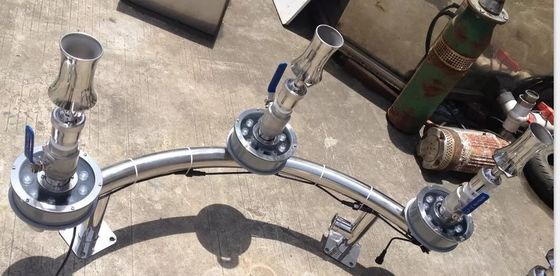 Bể bơi bằng thép không gỉ 1 inch Van nước