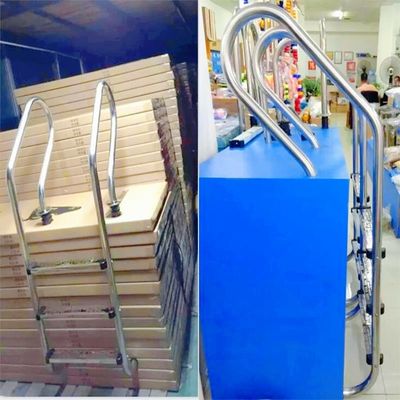 5 bậc thang bể bơi bằng thép không gỉ 1.35mm
