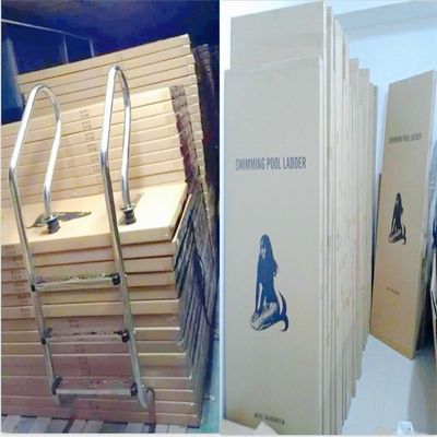 5 bậc thang bể bơi bằng thép không gỉ 1.35mm
