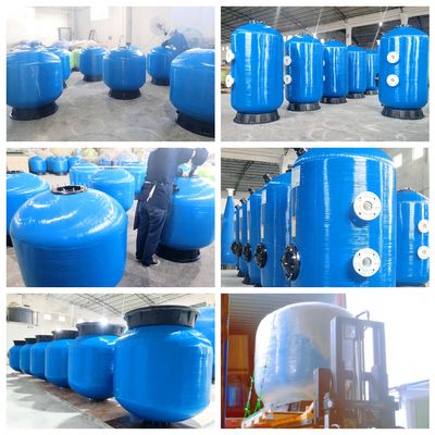 Nhiều lớp sợi thủy tinh thương mại 530mm Bộ lọc cát bể bơi thương mại
