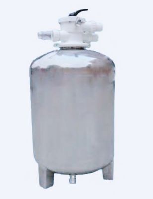 Bể bơi bằng thép không gỉ sâu 400mm Bộ lọc cát