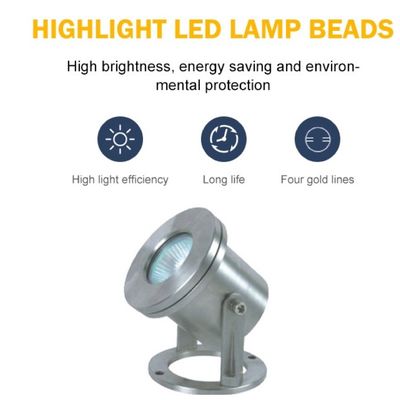 Đèn LED chống nước dưới nước SS304 12V 3W