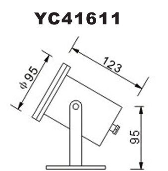 Đèn LED chống nước dưới nước IP68 24V 50W