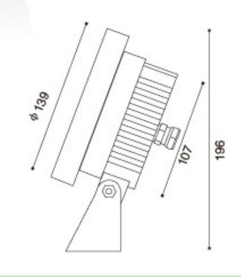 Đèn led bể bơi dưới nước 9W