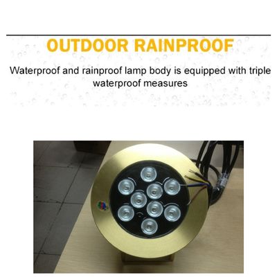 Đèn led bể bơi dưới nước 9W