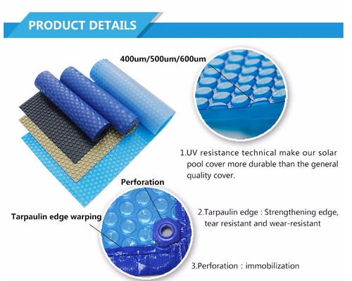 PE 2.5 × 50m 400 Micron Bể bơi năng lượng mặt trời
