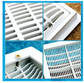 SS304 490x490mm Trên mặt đất Thoát nước sàn