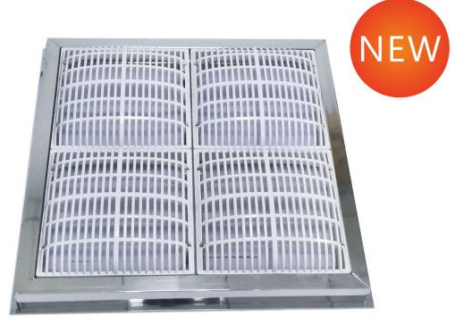 SS304 490x490mm Trên mặt đất Thoát nước sàn