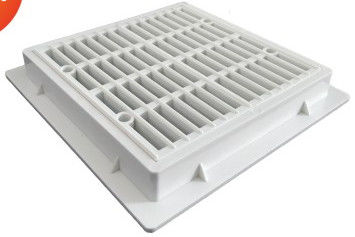 Máng xối sàn hồ bơi nhỏ bằng nhựa ABS 16,2x16,2cm