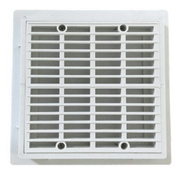 Máng xối sàn hồ bơi nhỏ bằng nhựa ABS 16,2x16,2cm
