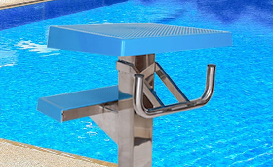 2 bước bắt đầu bể bơi bằng thép không gỉ 500mm