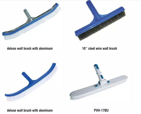 Bộ dụng cụ vệ sinh hồ bơi Inground Deluxe 18 "45cm Bàn chải tường bể bơi