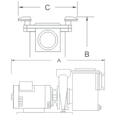 Máy bơm nước bể bơi Brass 3HP