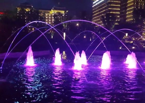 5002 3m Khoảng cách 8000 L / H 18mm Laminar Jet Fountain Vòi phun