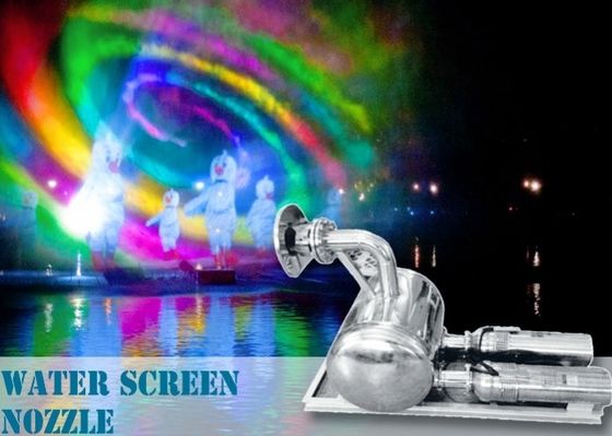3 "Thép không gỉ trình chiếu phim kỹ thuật số Vòi phun nước