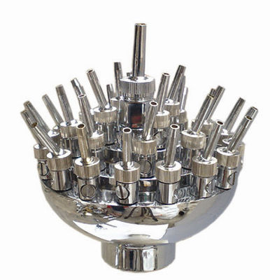 2 "Đồng thau Chrome Jet Spray Vòi phun Phụ kiện hồ bơi