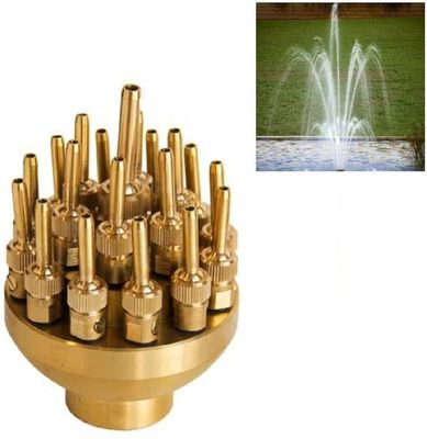 1 "Đồng thau có thể điều chỉnh 3 lớp Vòi phun hoa