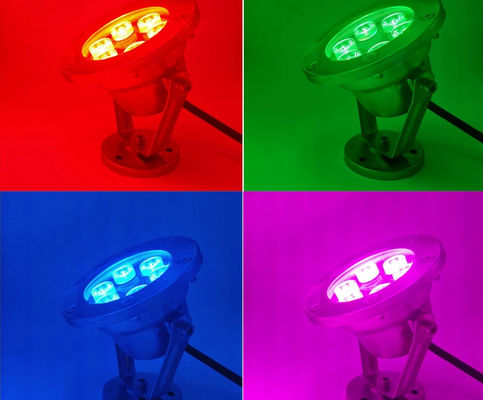 Đèn Led phun nước cho vườn 7000K 24V 6W IP68