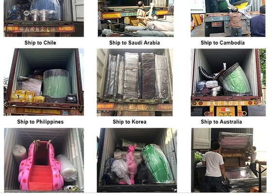 Bể bơi Trẻ em bằng sợi thủy tinh Trượt nước Khỉ
