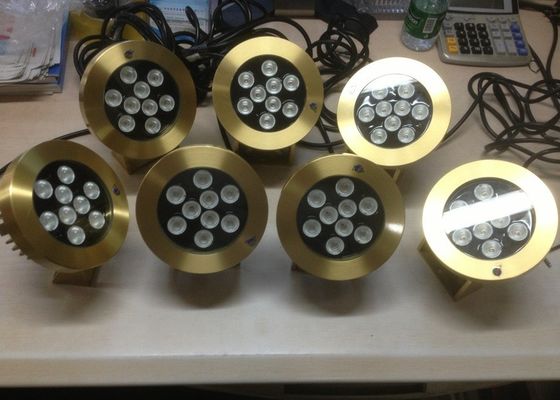 Phụ kiện đài phun nước hồ bơi bằng đồng Đèn Led dưới nước 9W