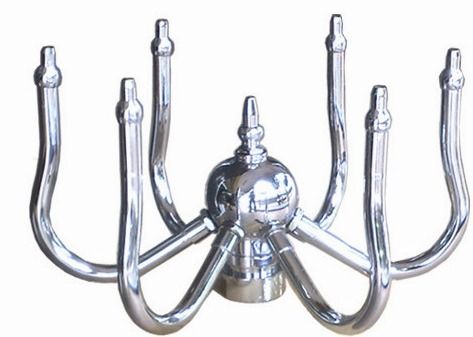 Phụ kiện vòi phun nước Chrome Pool 1.5 "Đầu phun xoay DN40