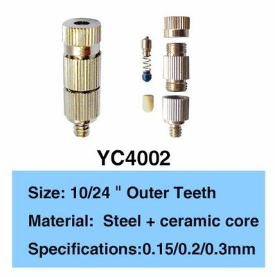 46cc / phút Phụ kiện hồ bơi Vòi phun nước phun sương 0,15mm