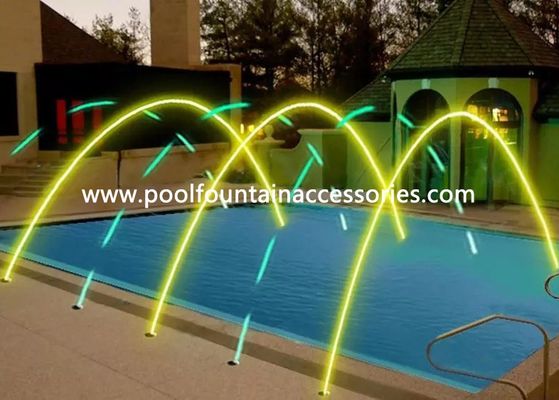 Vòi phun laminar 6000 L / H 20mm với đèn LED RGB 9W