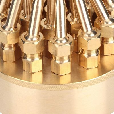 Đồng thau DN40 1 1/2 "3 lớp Vòi phun tia phun hoa