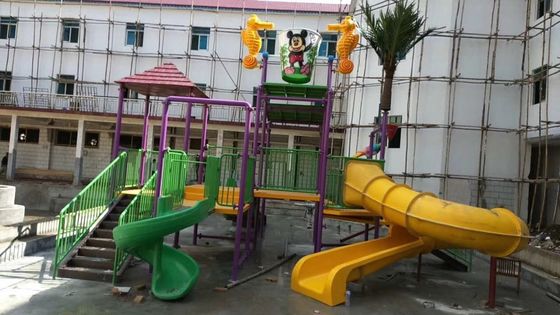 Trẻ mới biết đi bằng sợi thủy tinh Bạch tuộc trượt nước Khả năng chống oxy hóa