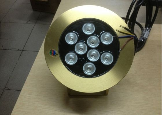 Bể bơi Led 24V 9W Đèn chiếu sáng không thấm nước Góc chùm tia 120 độ